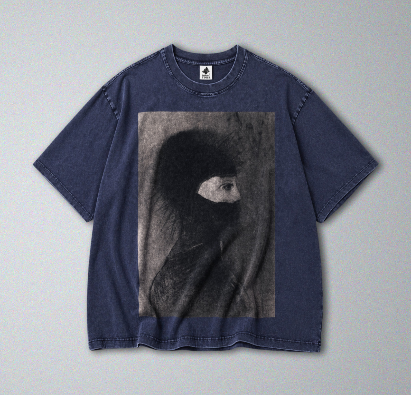 100% Cotton Tee – Unisex Retro Oversized Fit – Surrealism & Dark Aesthetic Print