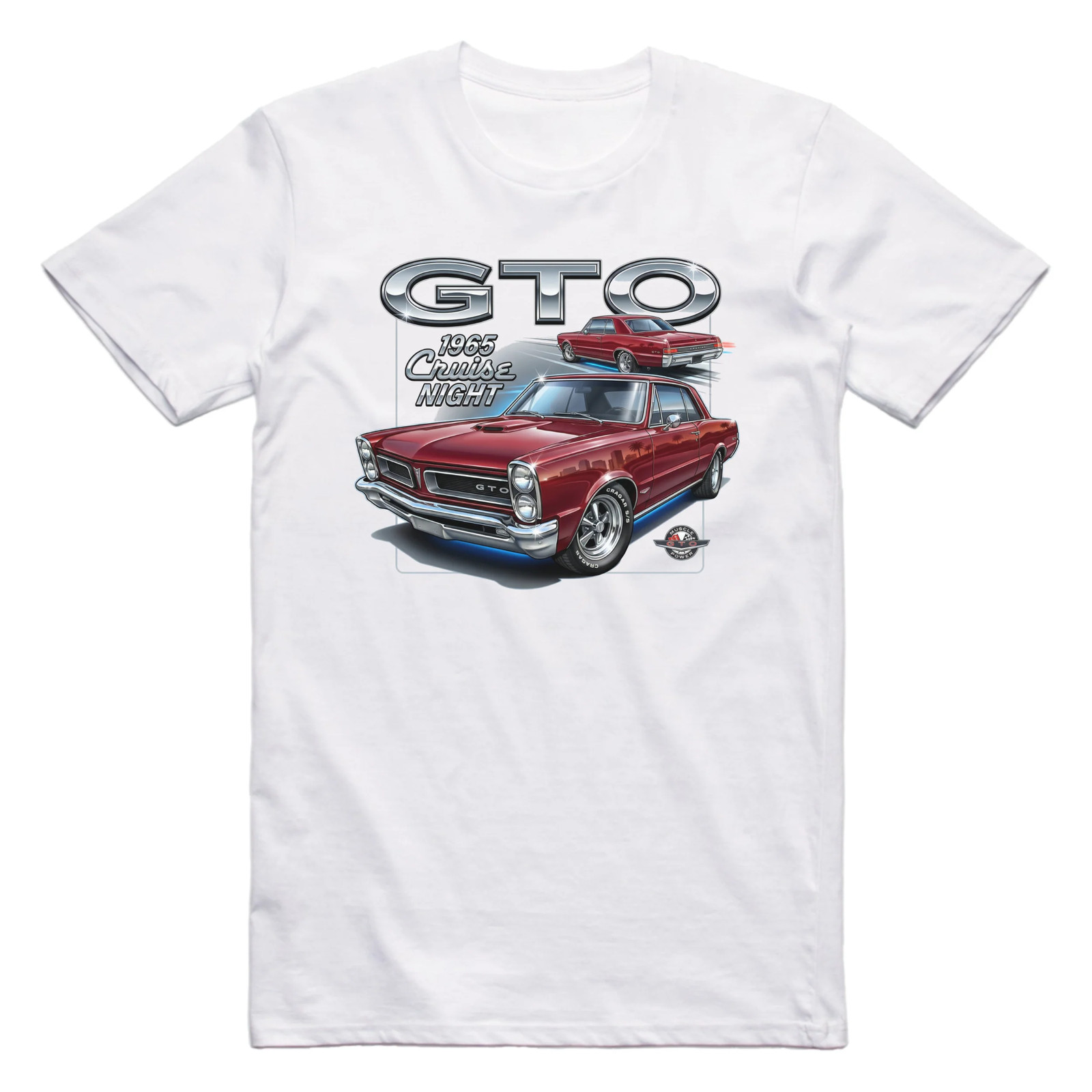 1965 65 Pontiac GTO Retro Muscle Car T-shirt