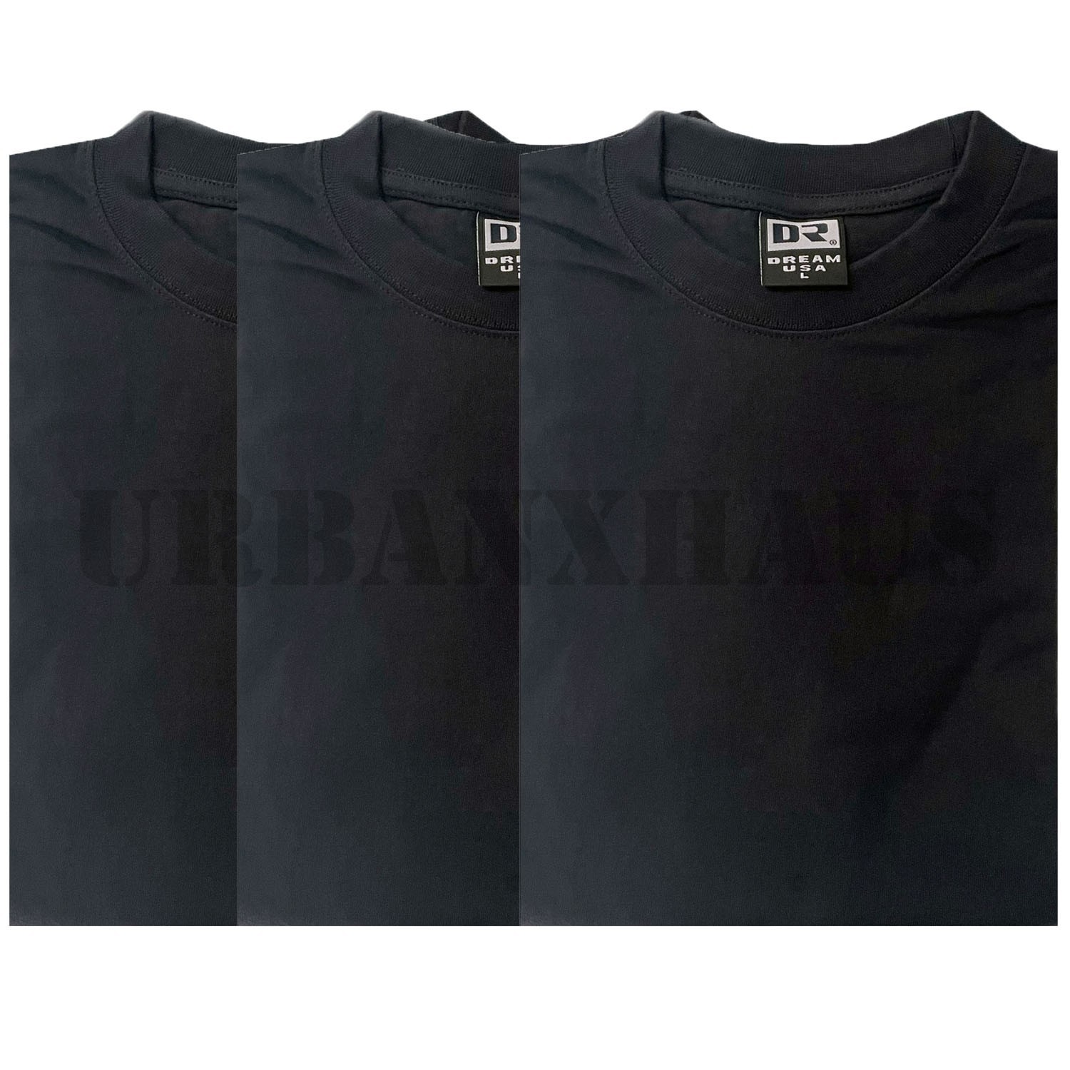 DREAM USA SHORT SLEEVE HEAVY-WEIGHT T SHIRT (S-5XL) *3 PACK