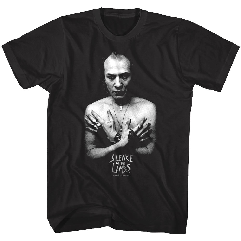 Silence of the Lambs Buffalo Bill Men’s T Shirt Jame Gumb Ted Levine Horror Top