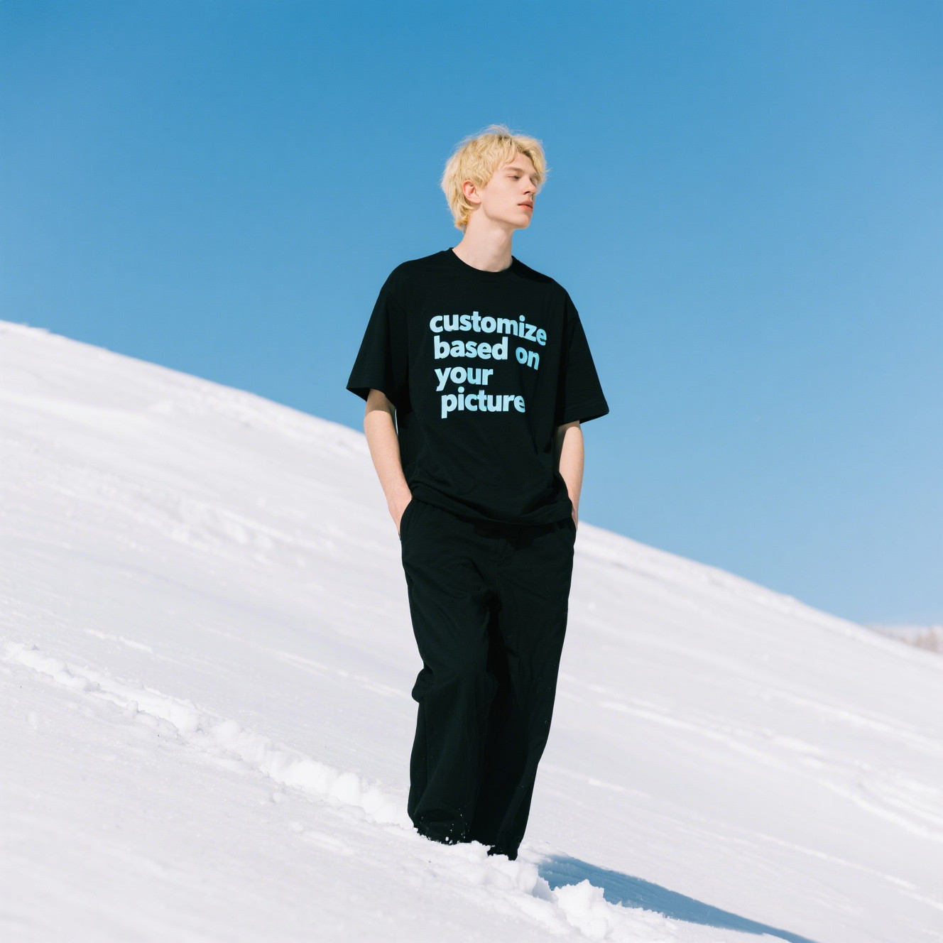 Customize With Your Picture T-Shirt, Unisex, Gift For Holidays For Men And Women