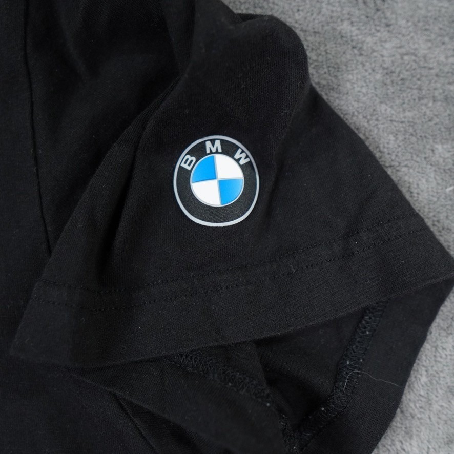 Puma BMW M Motorsport T-Shirt Men XL Black Graphic Racing Tee