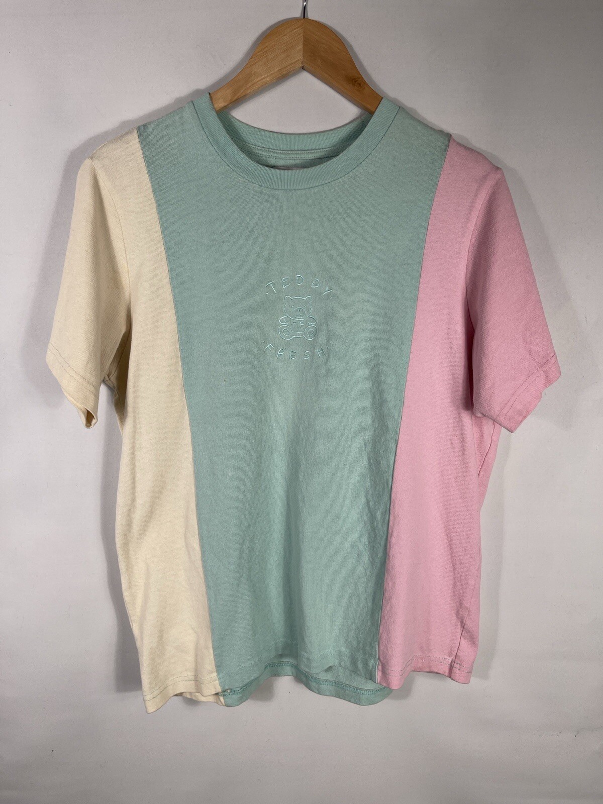 Teddy Fresh Men’s Small Multicolor Short Sleeve Crew Neck T-Shirt