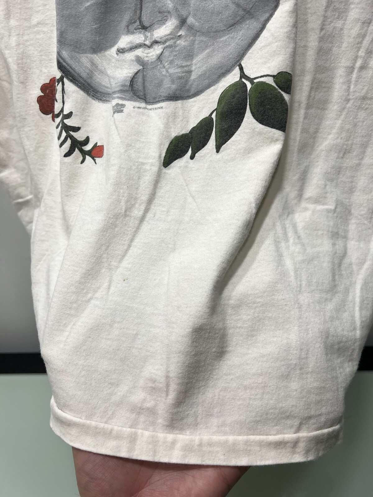 Vintage 90s Concrete Blonde Mexican Moon Tshirt Size XL Rare ( See Pics )