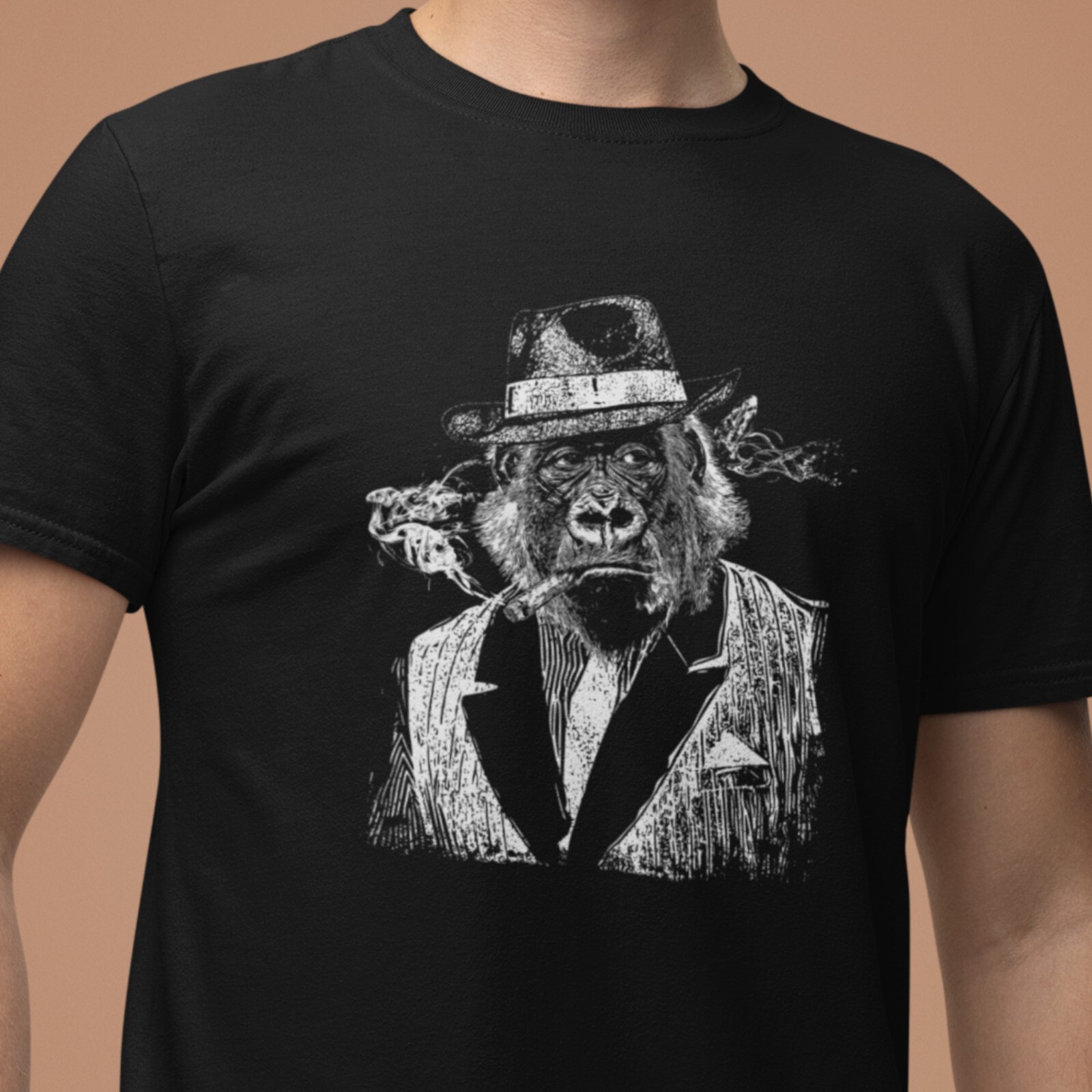 Gorilla Gangster Unisex t-shirt – 20’s Mob Boss Ape