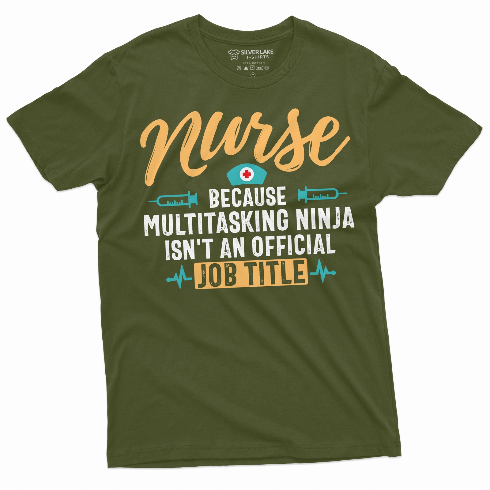 Nurse Funny shirt Nurses day Multitasking Tee Shirt Gift for Wife Mom CNA RN tee