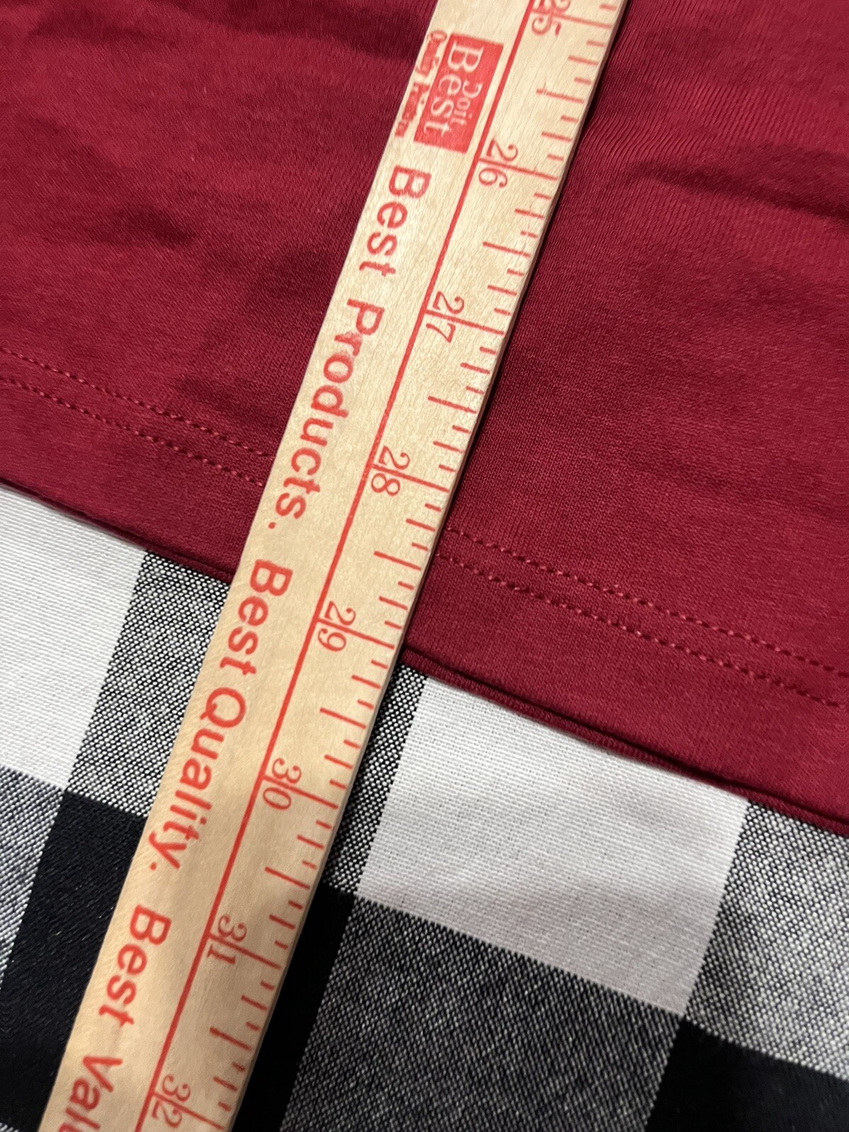 Russell Athletic Maroon Blank T-Shirt Size M USA Made Burgundy Nwt New