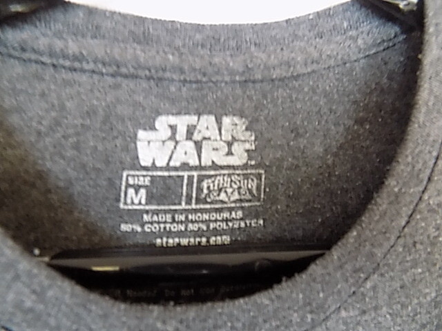 4 Different Star Wars T-Shirts: Force Awakens & Three others One Size Med!!