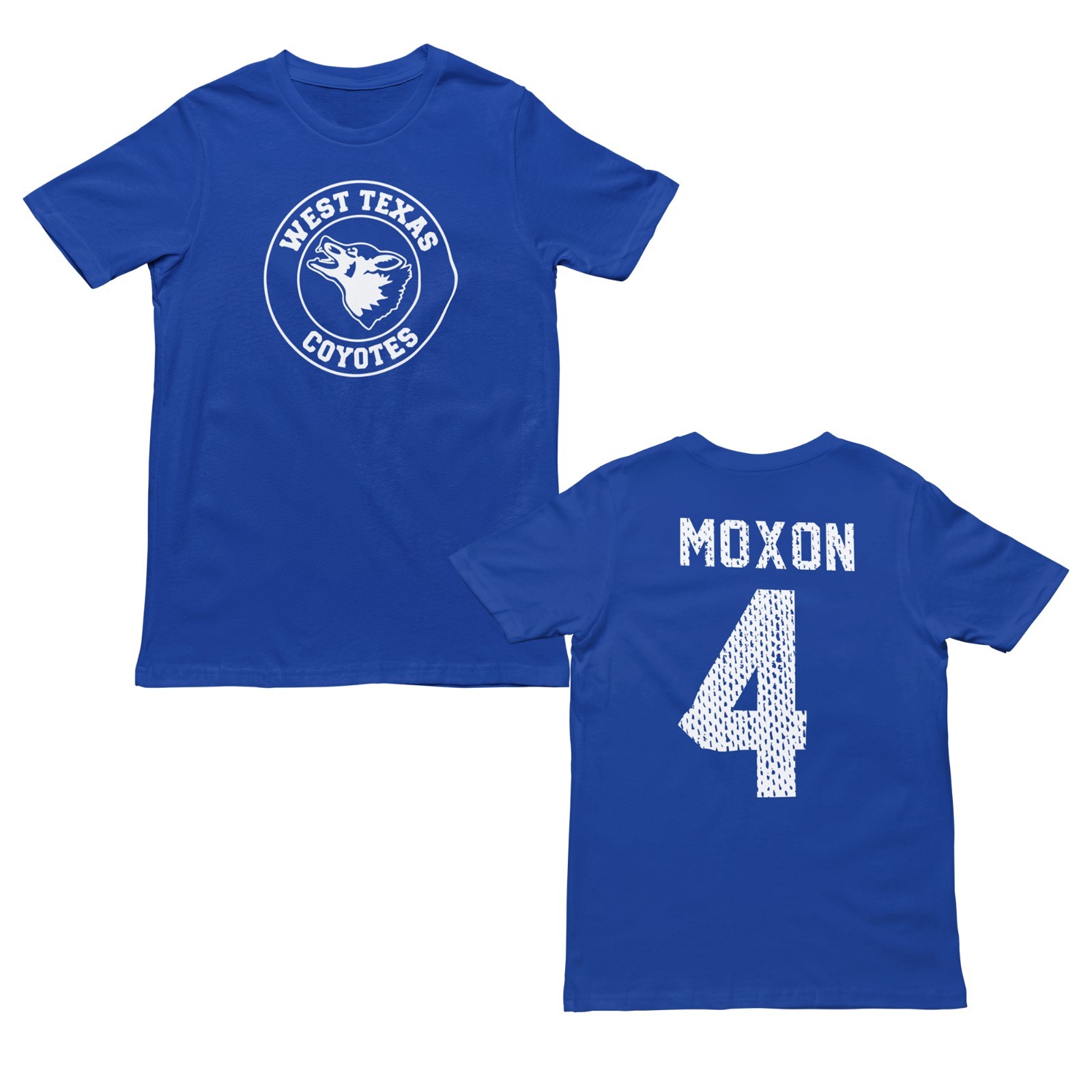 MOXON 4 Jersey – West Texas Canaan Coyotes – Football Team Costume Xs-6x T-shirt