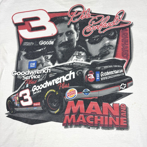 Vintage NASCAR Shirt Dale Earnhardt Mens XL Racing Tee Y2K Chase Authentics
