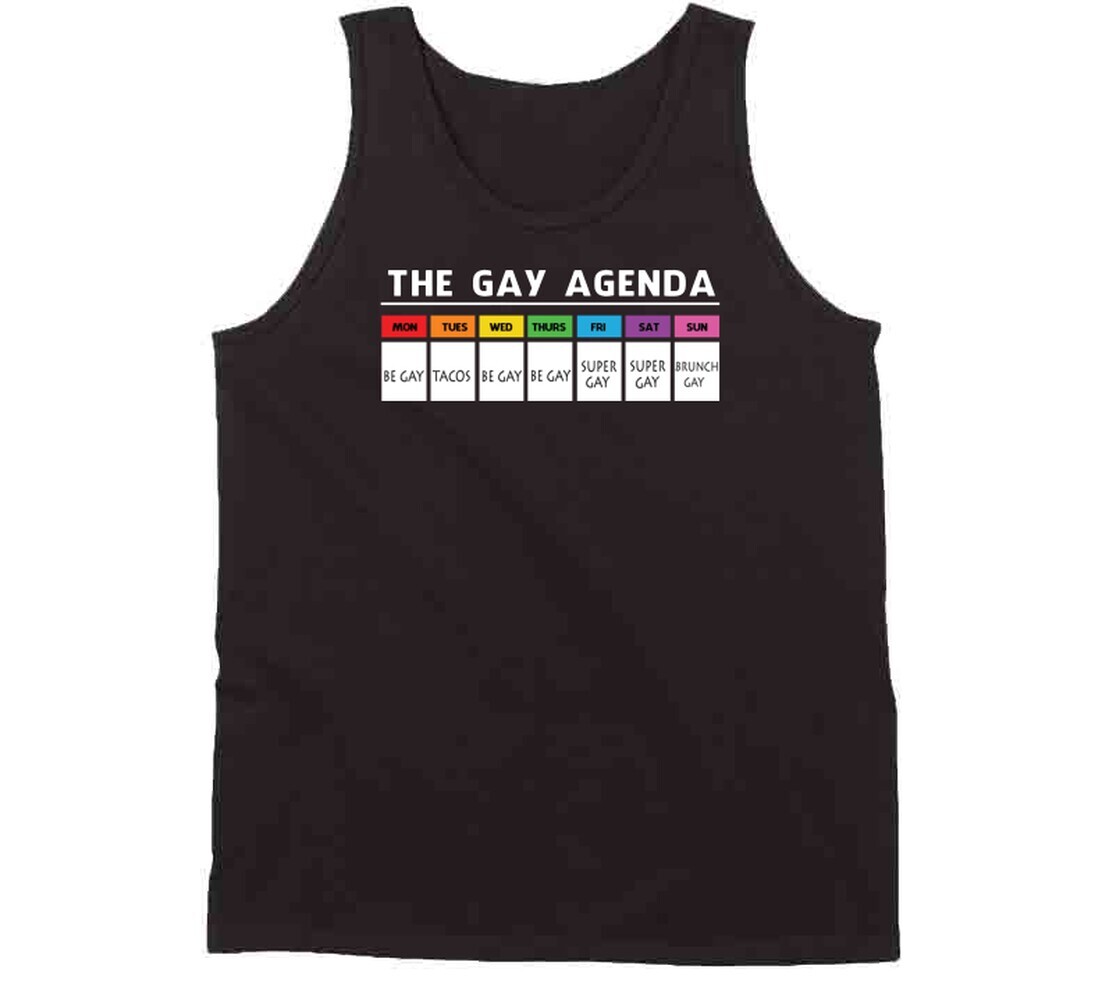 The Gay Agenda Be Gay Tacos Be Gay T Shirt