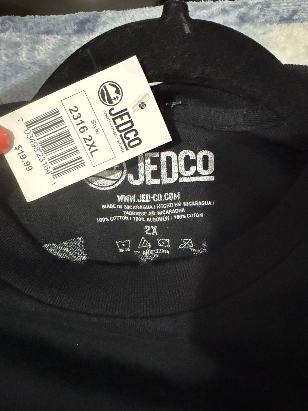 JEDCO Ford American Flag Camo Graphic T-Shirt