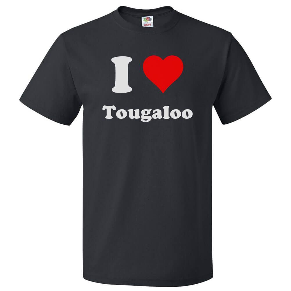 I Heart Tougaloo T-shirt – I Love Tougaloo Tee