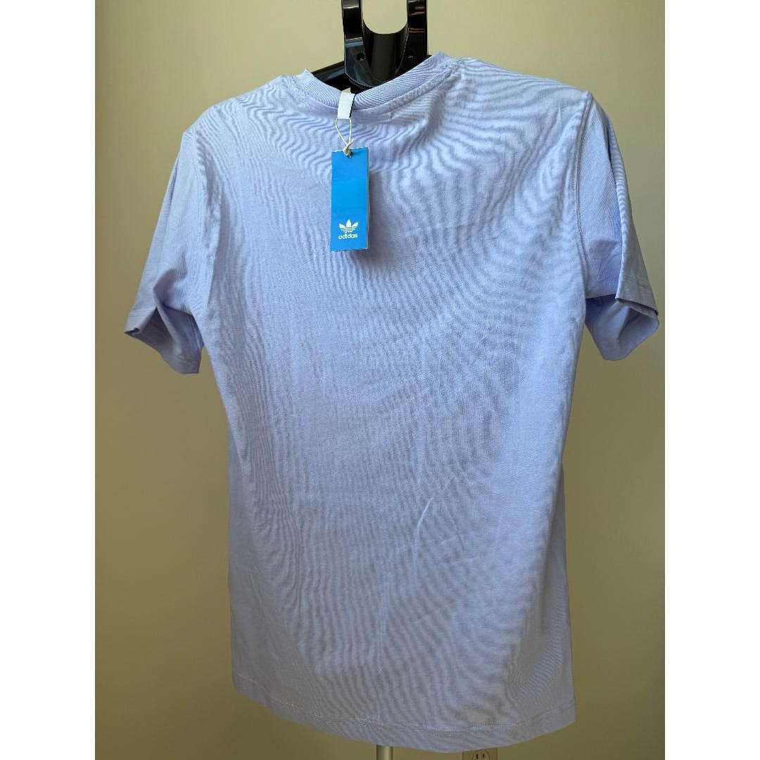 Adidas Originals Trefoil ESSENTIALS TEE MEN’S SMALL T-SHIRT VIOLET