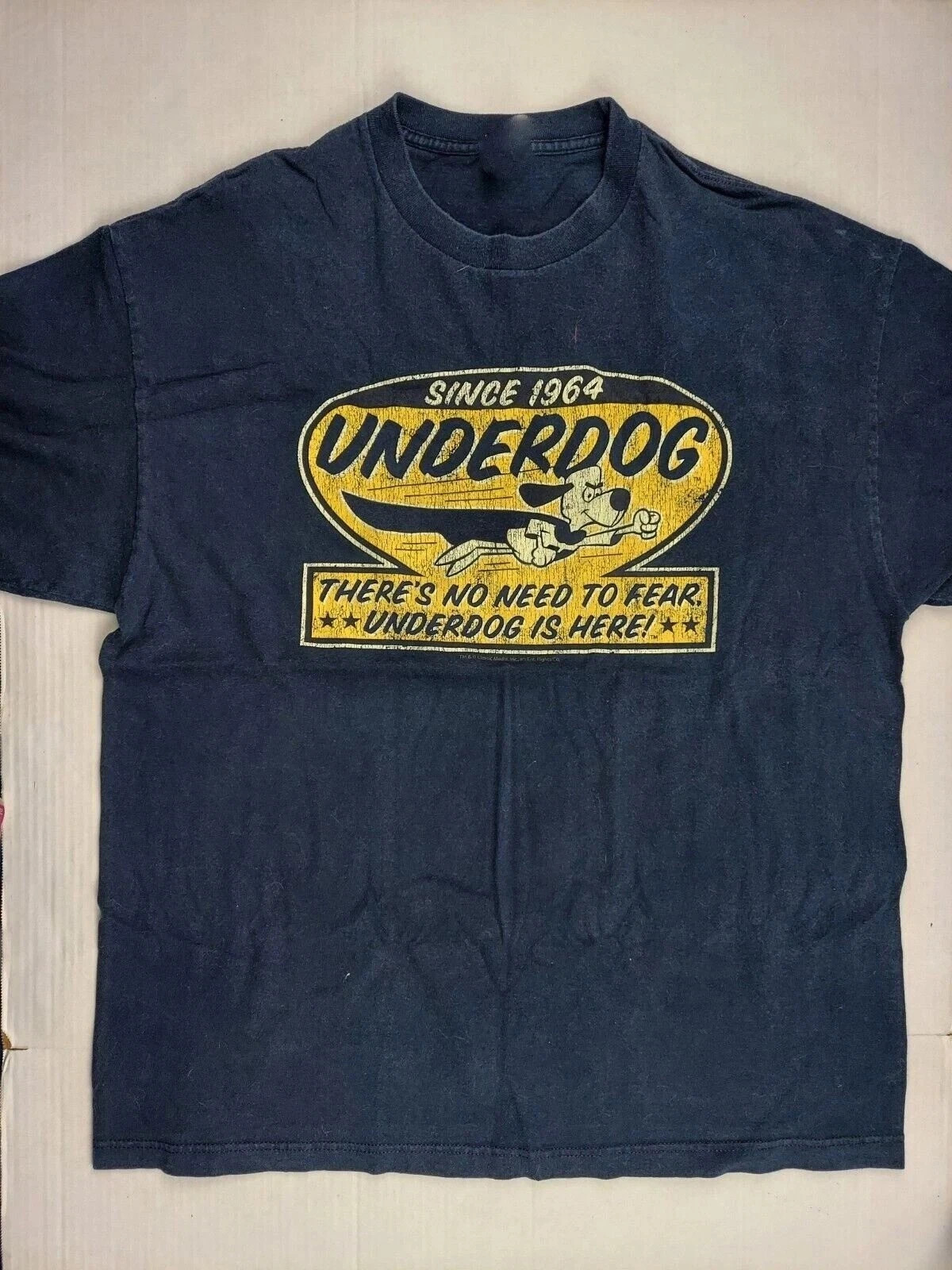 Vintage Underdog Graphic Tee Mens Womens Unisex