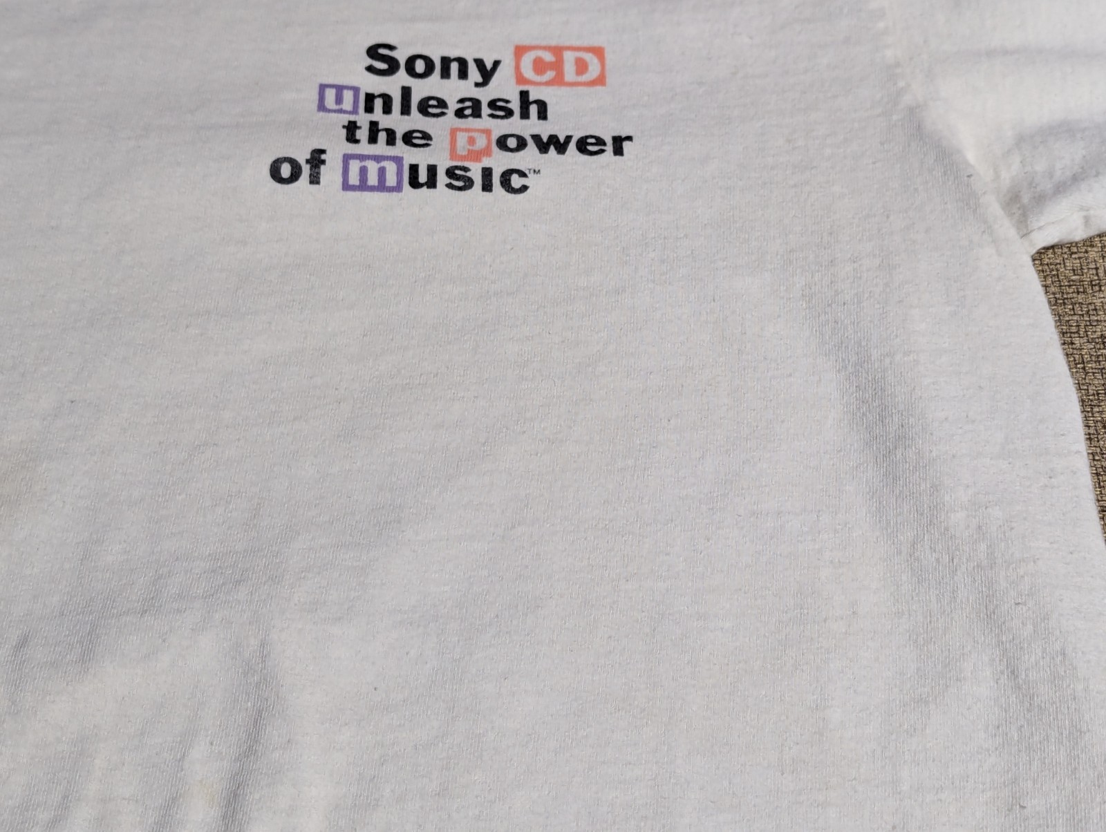 👀RARE 1992 MTV VMAs T-Shirt Los Angeles – Nirvana ‘RM’ STUNT – RHCP – Pearl Jam