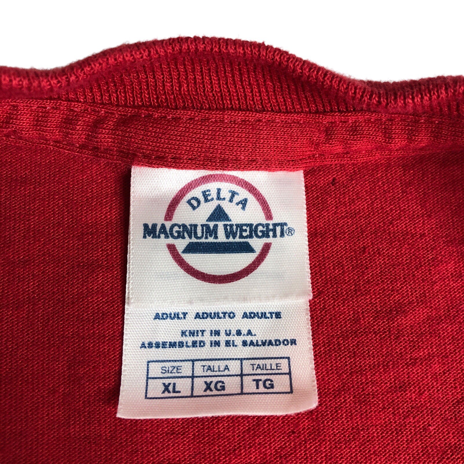 Vintage Y2K Alaska Shirt Mens XL Red The Last Frontier Graphic Cotton Outdoor