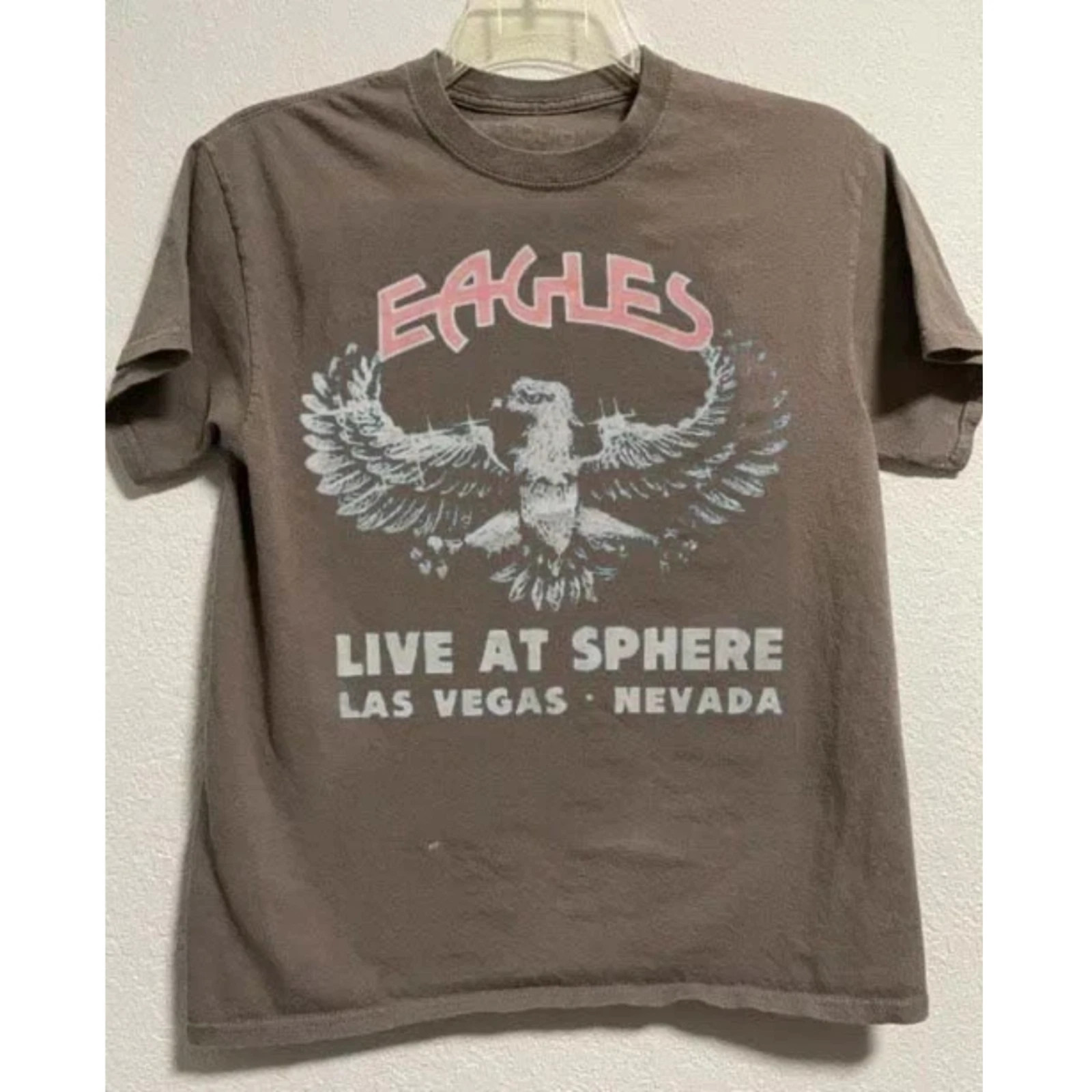 Eagles Sphere Las Vegas Tour Shirt 2025 2026 Live Concert Rock Band Tee