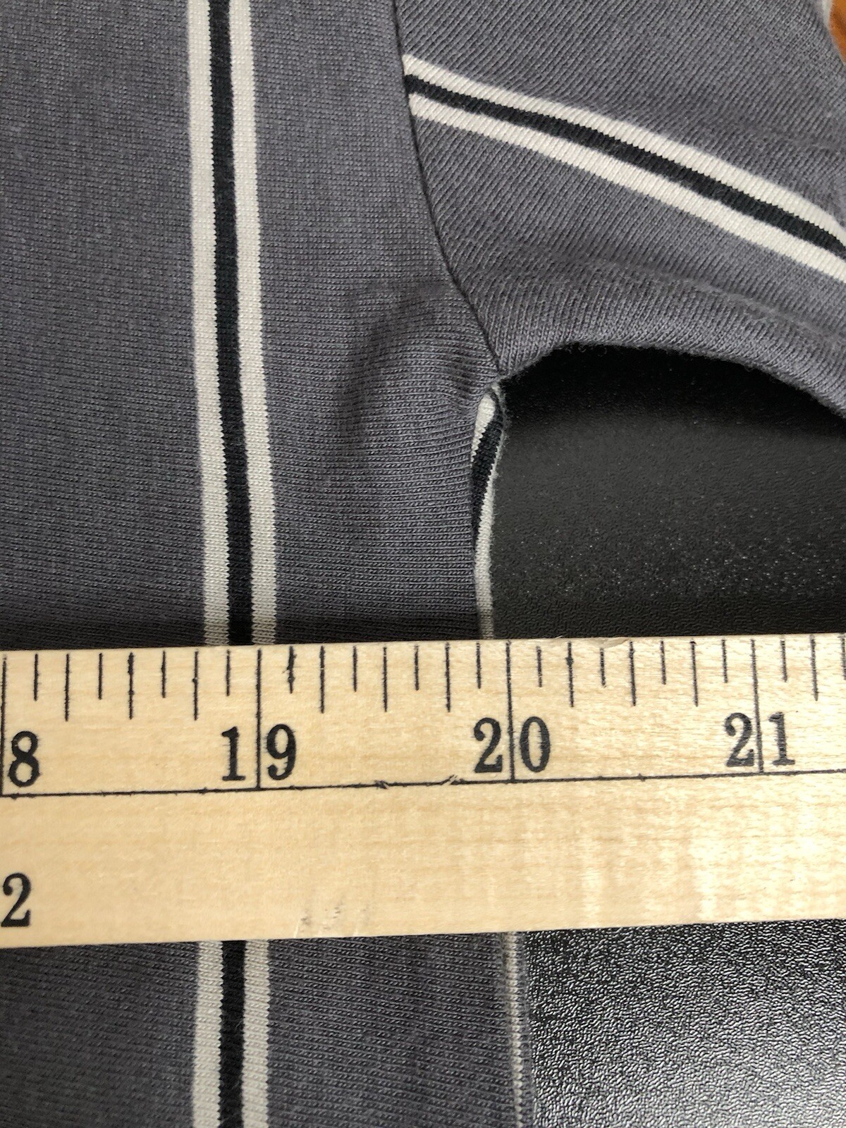 New Look NWT Striped Gray Tee MCMXCI Adult Size XS NEW MEN