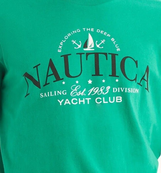 Nautica Men’s Short Sleeve Graphic Tee Sleep T-Shirts Choice S M L XL XXL – NEW