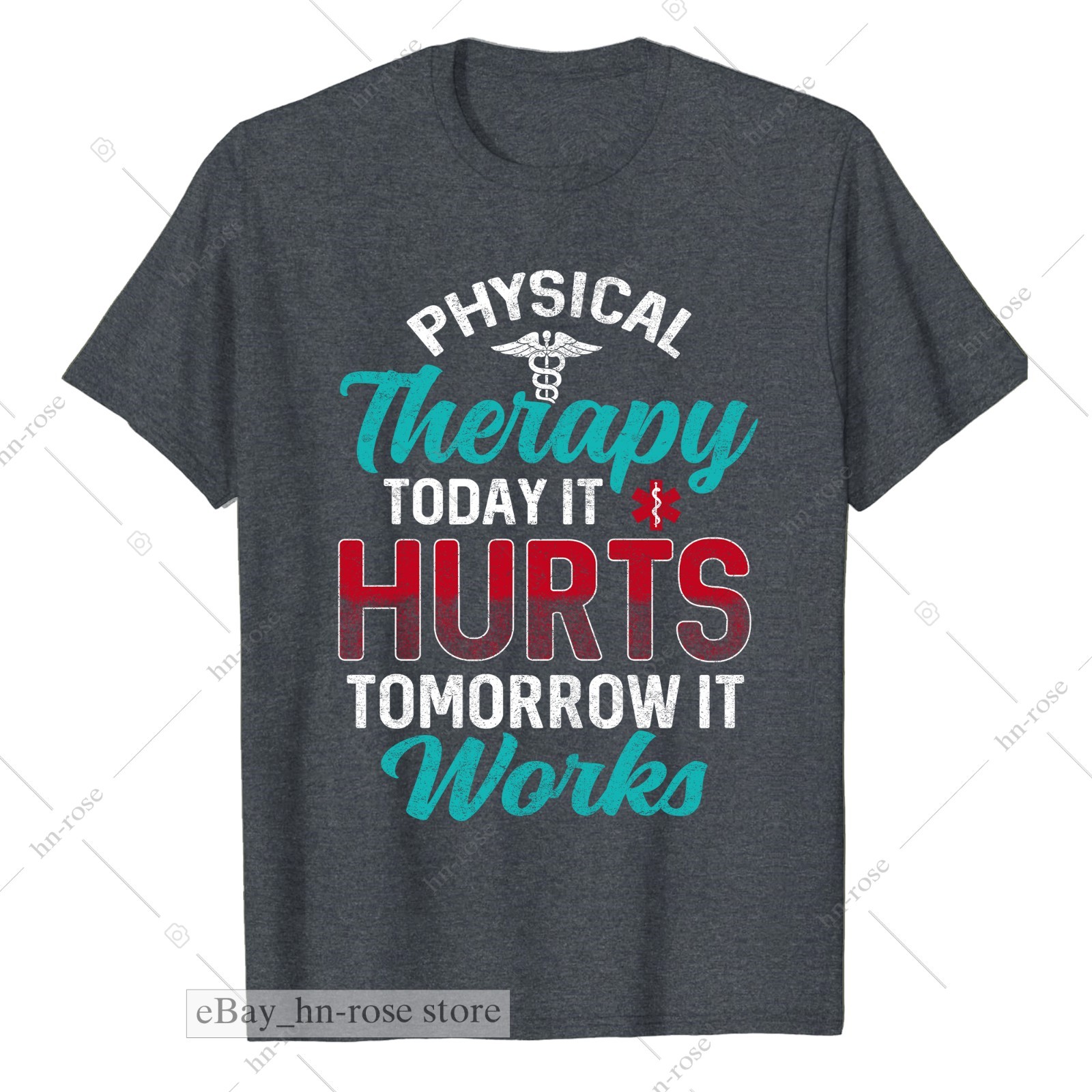Physical Therapy Today It Hurts Gift Physical Therapist T-Shirt Physiotherapy