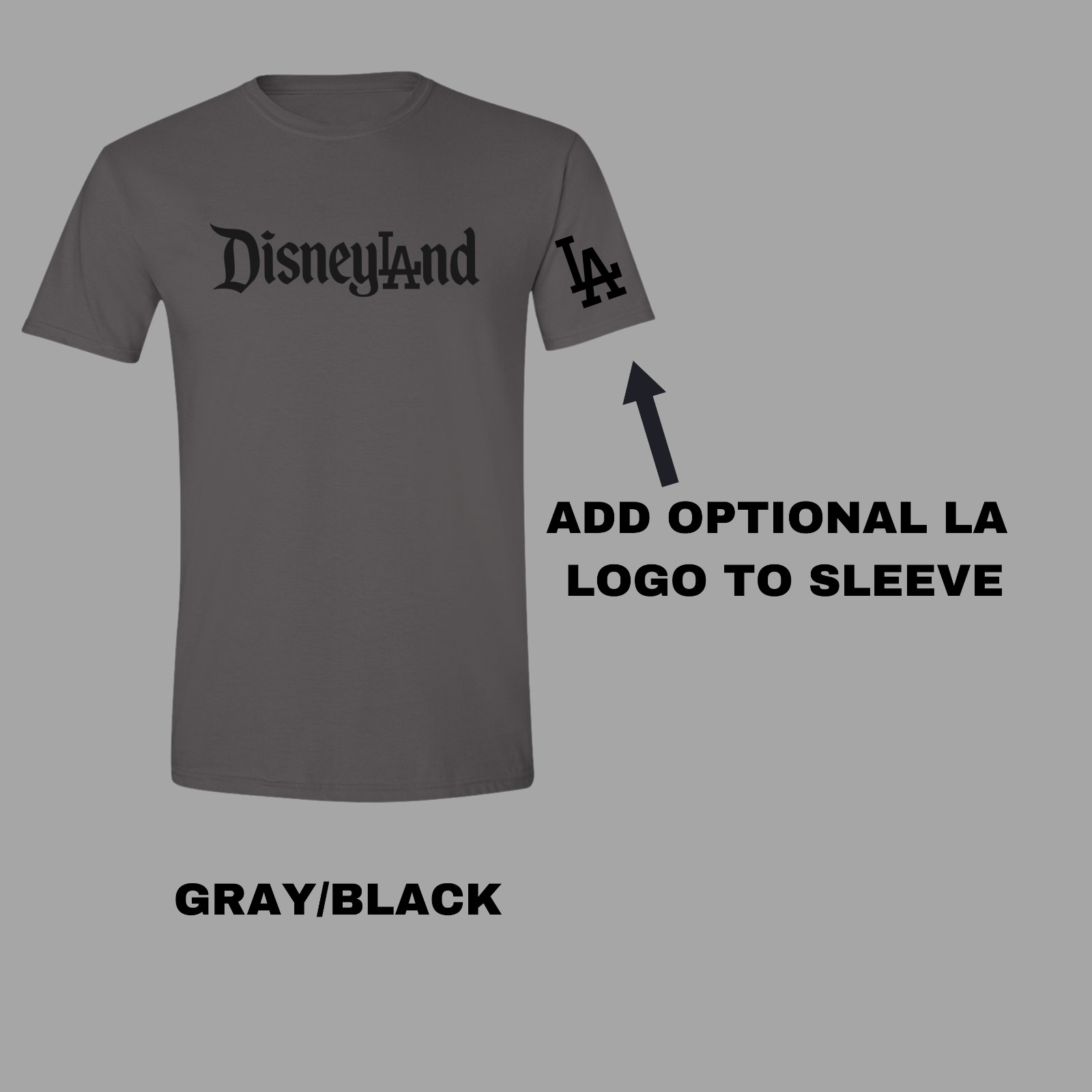 Disneyland LA Dodgers Los Angeles T-Shirt- Vinyl Decals Included- Mickey Ohtani.