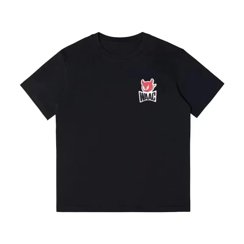 WAAC Pure Cotton Short-Sleeved T-Shirt Stylish and Versatile Suitable for All Se
