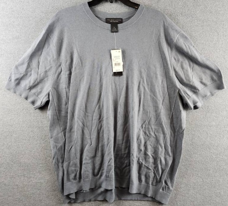 The Men’s Store at Bloomingdale’s Cashmere Blend Sweater Tee XL Eeyore Pullover