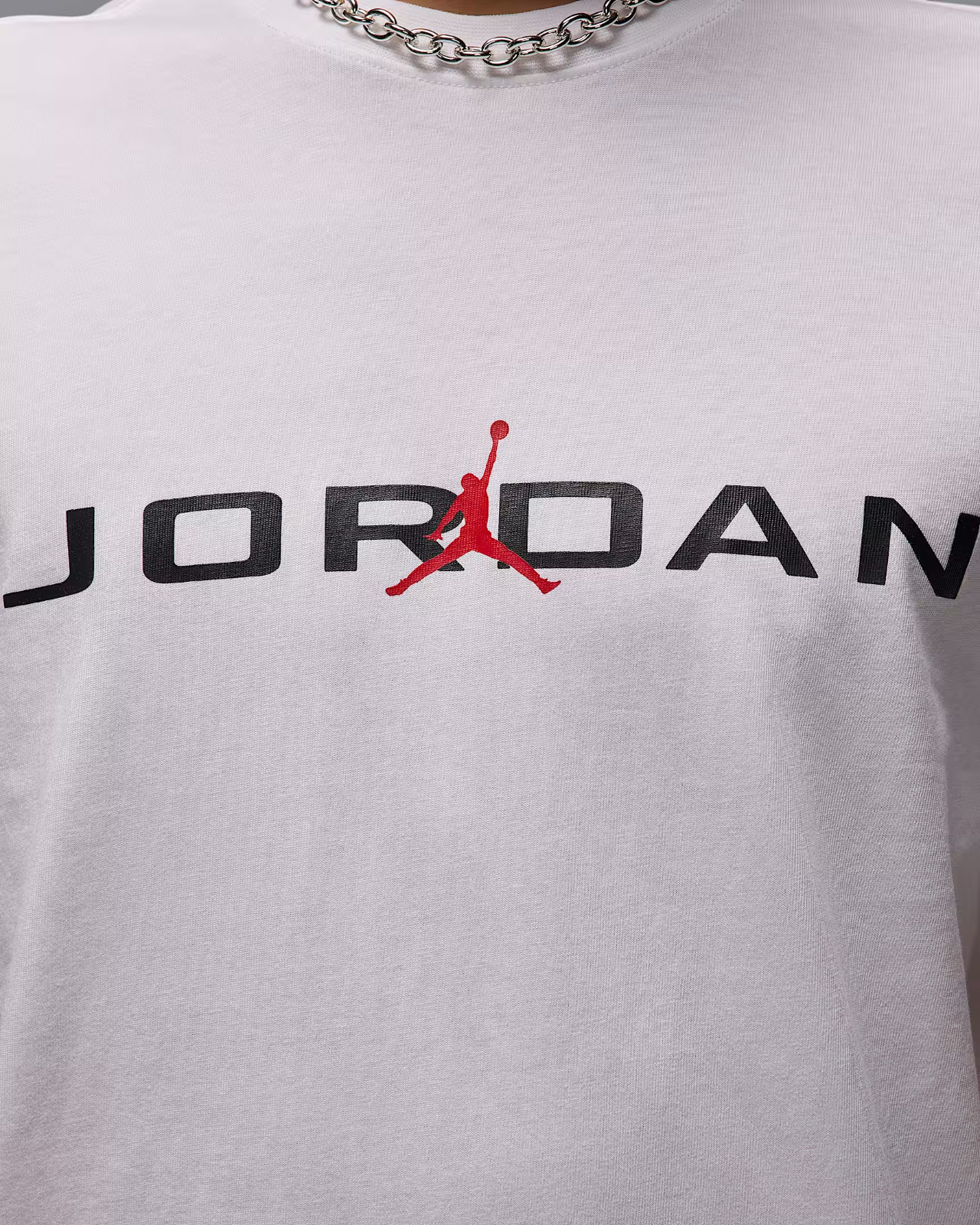 Nike Nike Jordan Air Men’s T-shirt IB7353-101 White/Black US Size XS-3XL New