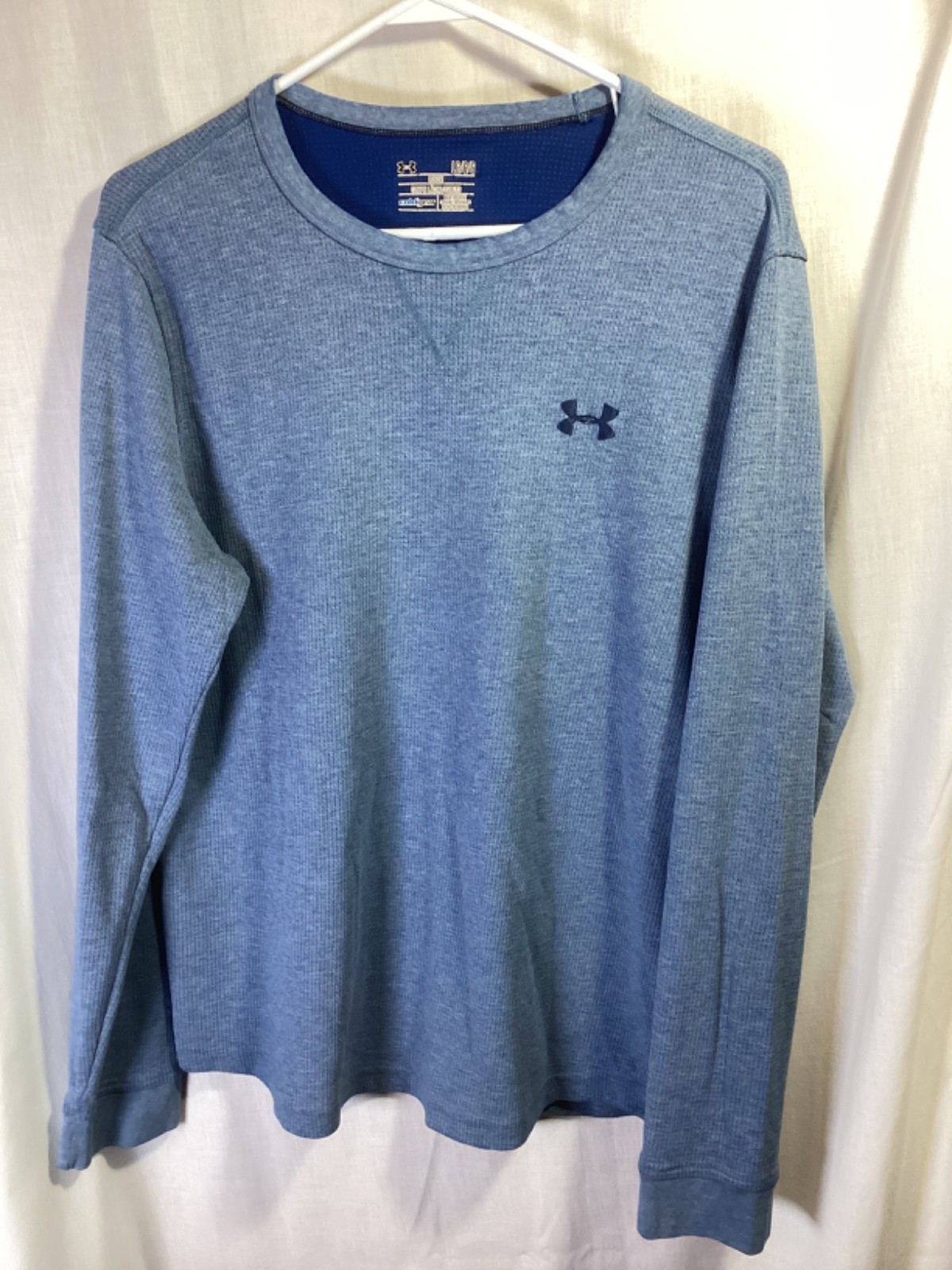 Under Armour Cold Gear Thermal Large Polyester Blend Long Sleeve T Shirt
