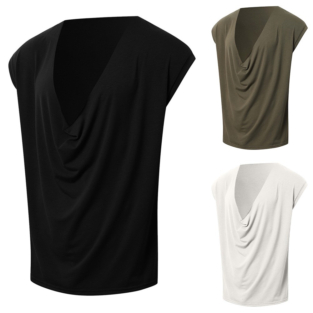 Men Vest Brand New Condition Loose Fit Polyester Fabric Regular Length