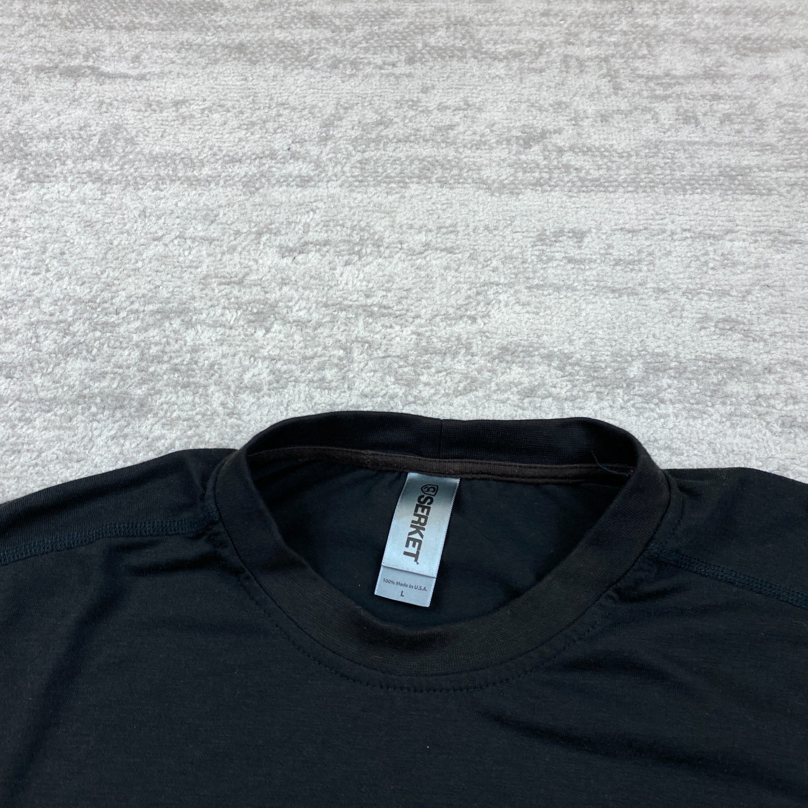 Serket FR Shirt Large Black CAT CAL Flame Resistant HRC ARC Workwear USA Mens