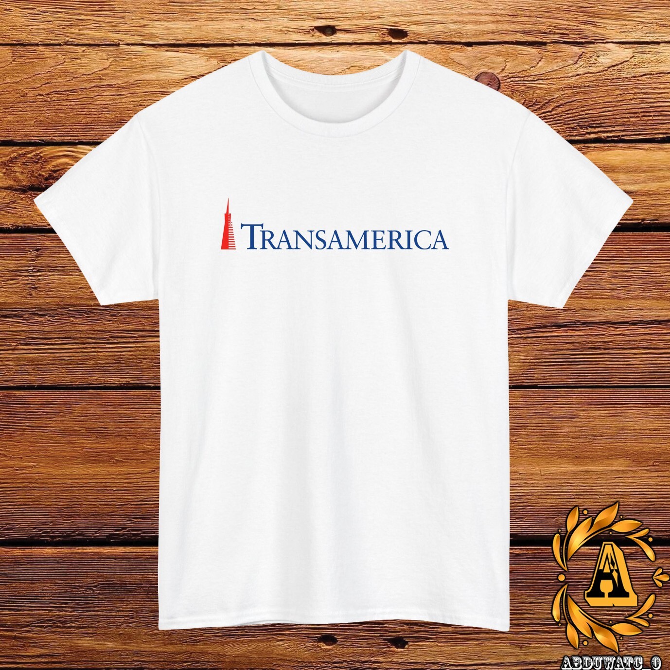 Transamerica Airlines Logo T-Shirt Black/Grey/White/Navy/Red/Light Blue S-5XL