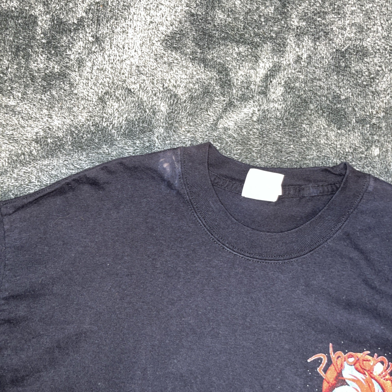 Phoenix Mars Lander 2007 NASA X Jpl Black Crew Neck T Shirt Hanes Beefy Large