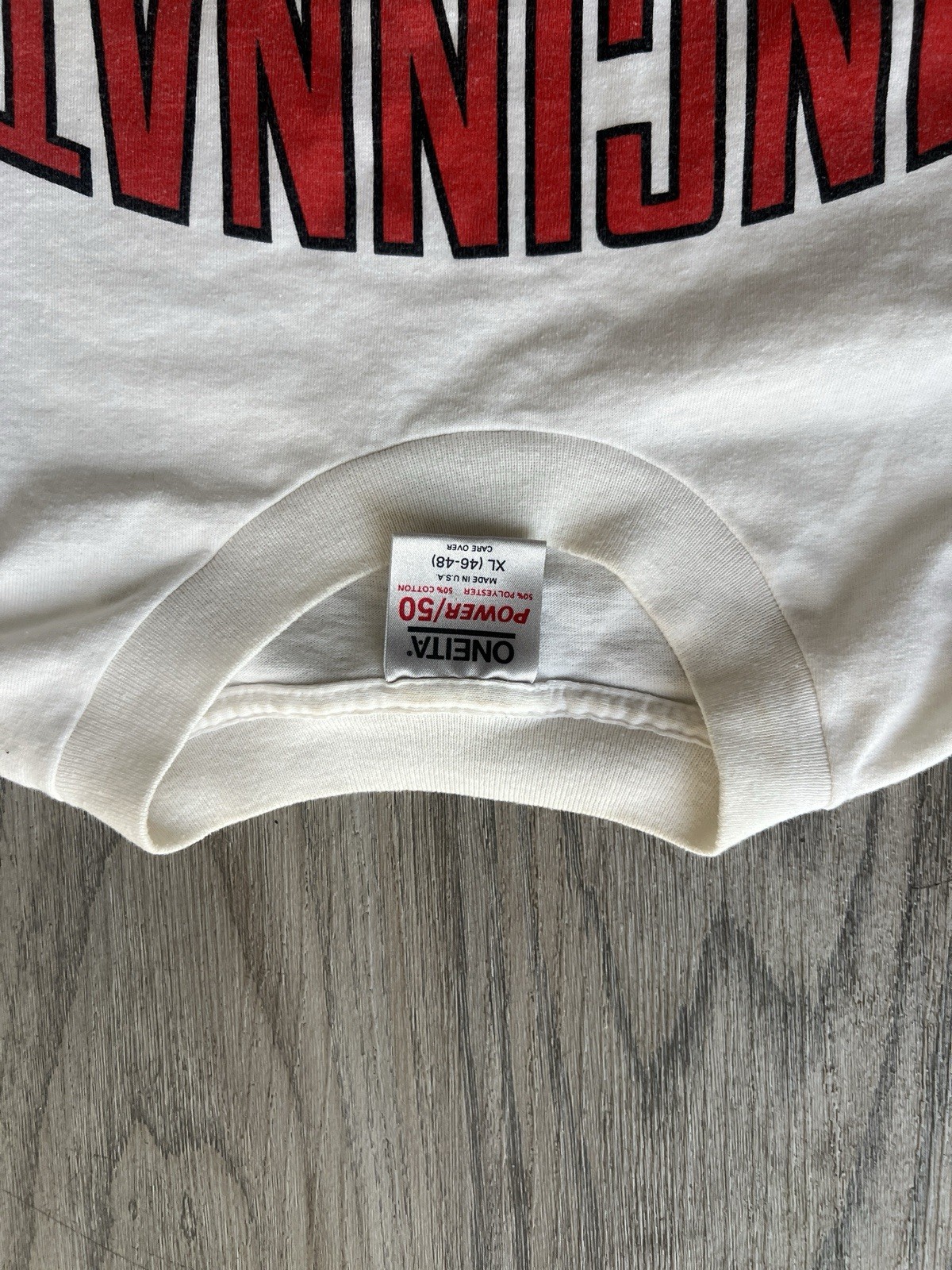 Vintage 1990 Cincinnati Reds Western Division Champs T-Shirt XL USA