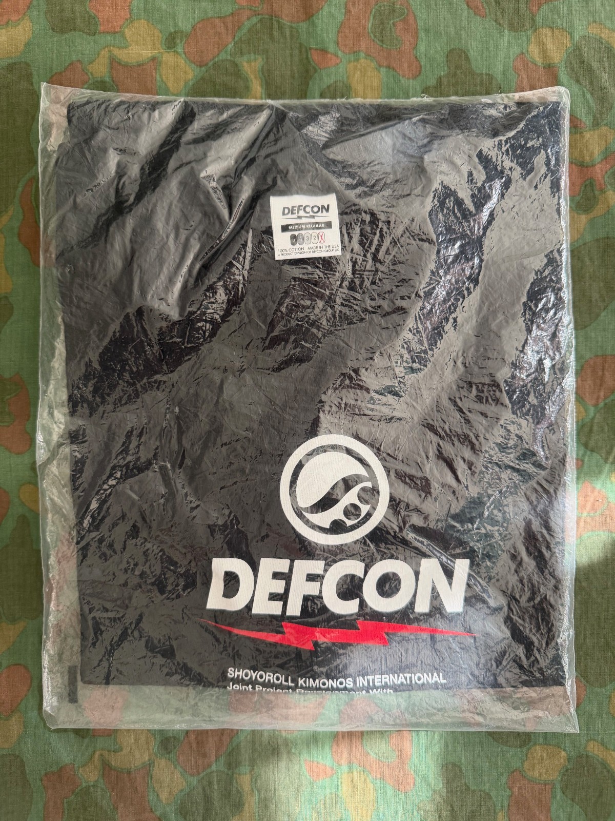 Defcon Group X Shoyoroll Tee Sz M New Sealed Rare