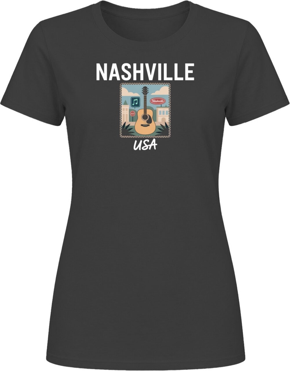 Nashville Usa Vacation Tourist Shop T Shirt