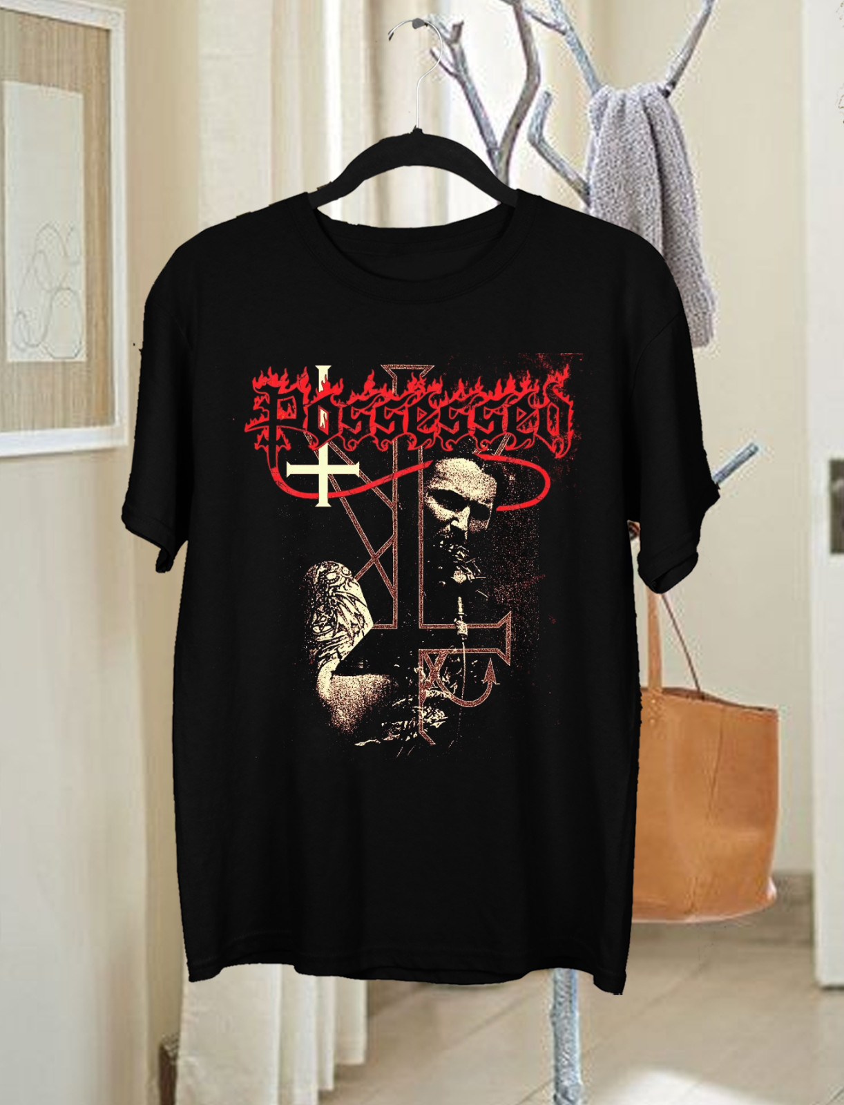 NEW POSSESSED Band 2025 Concert Retro Black All Size T-Shirt KK125