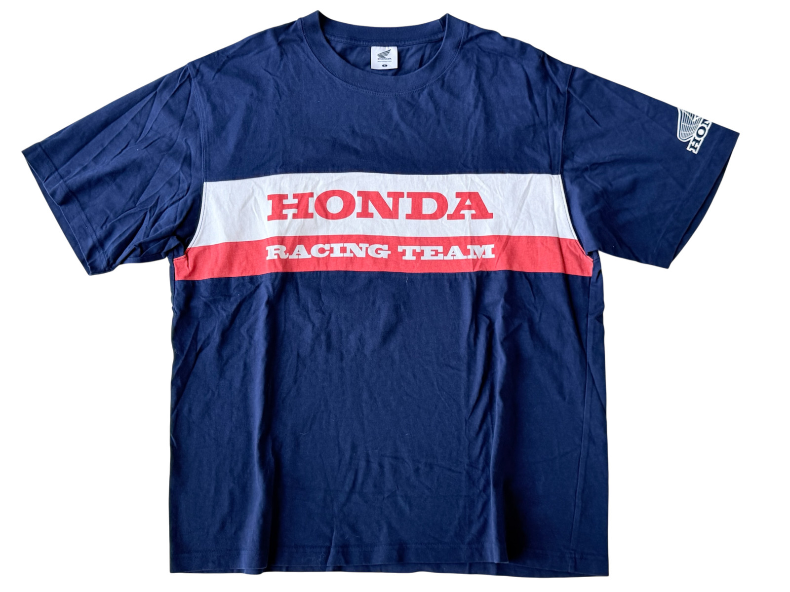 Honda x Gu T-Shirt Size XL Blue EUC Japan