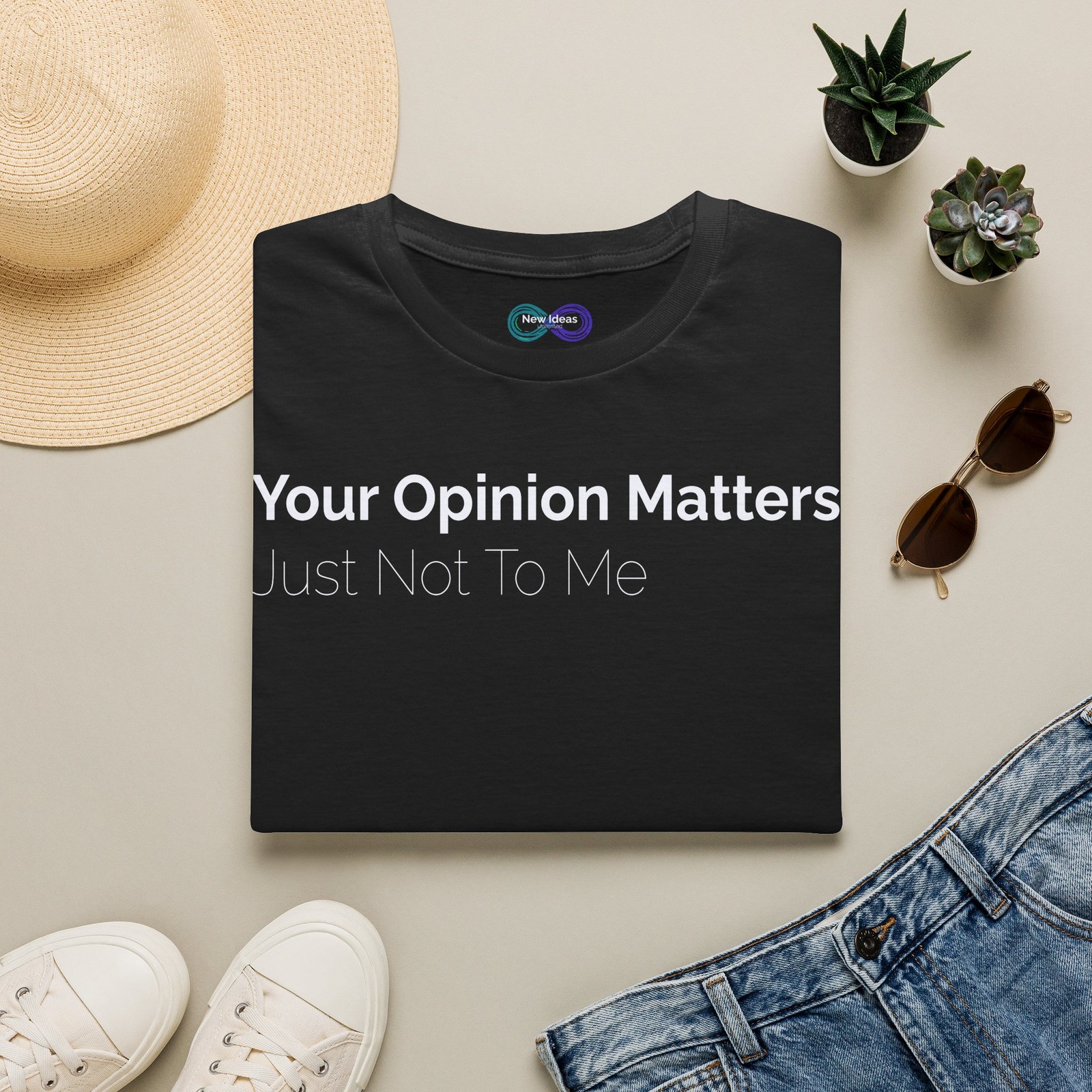 Your Opinion Matters Just Not To Me T-Shirt | Sarcastic Slogan Tee