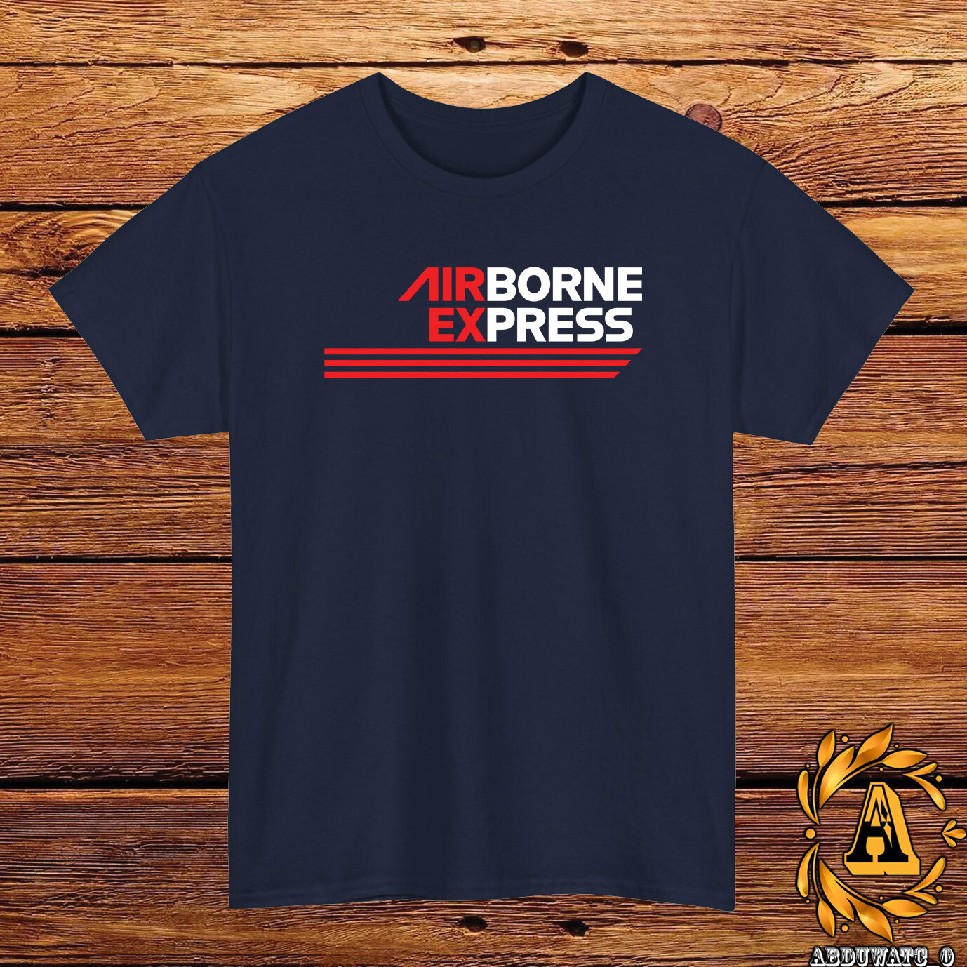 Airborne Express Airlines Logo T-Shirt Black/Grey/White/Navy/Red/Light Blue