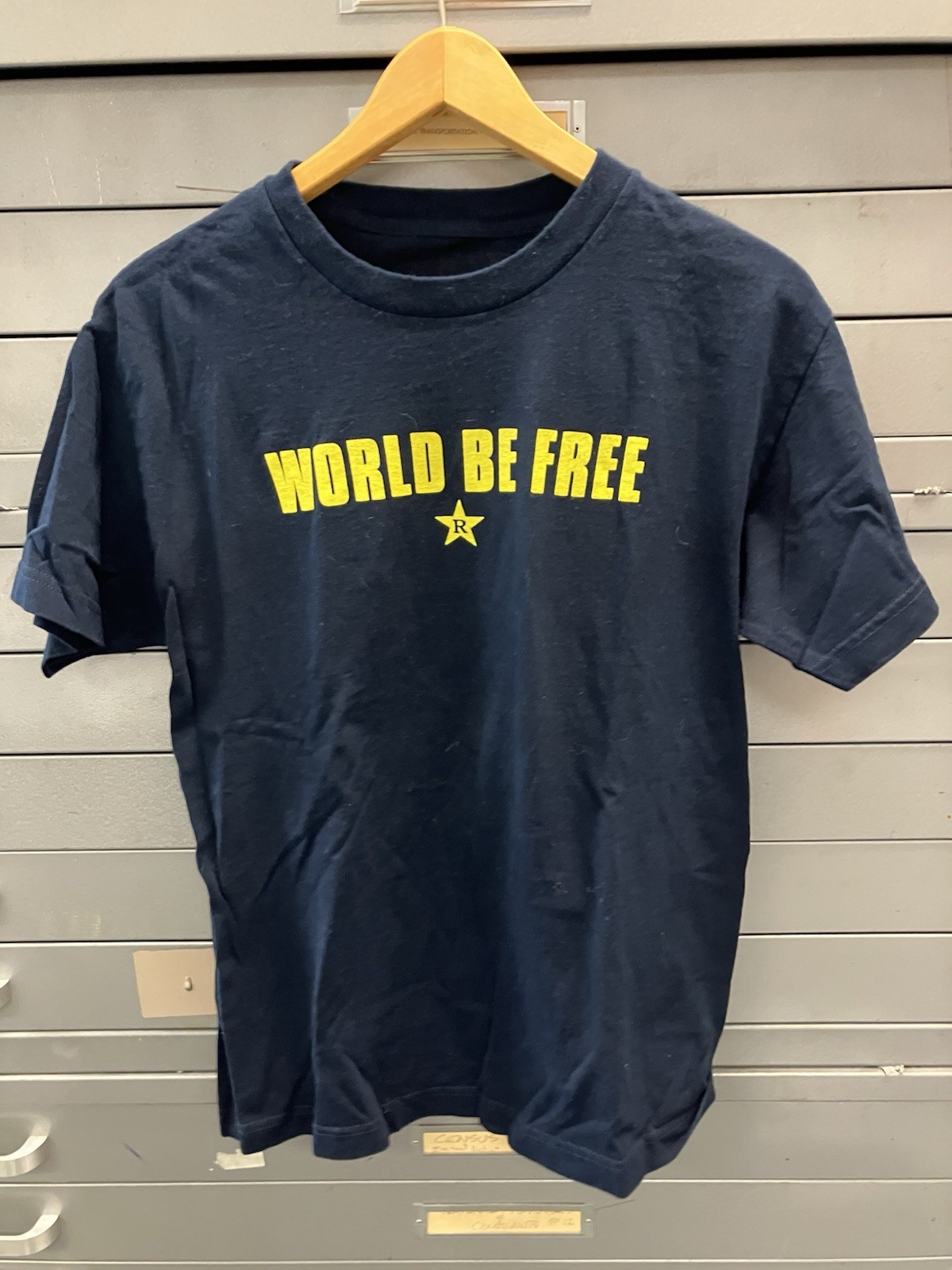 World Be Free, Revelation Records Hardcore Band T-Shirt. Size M.