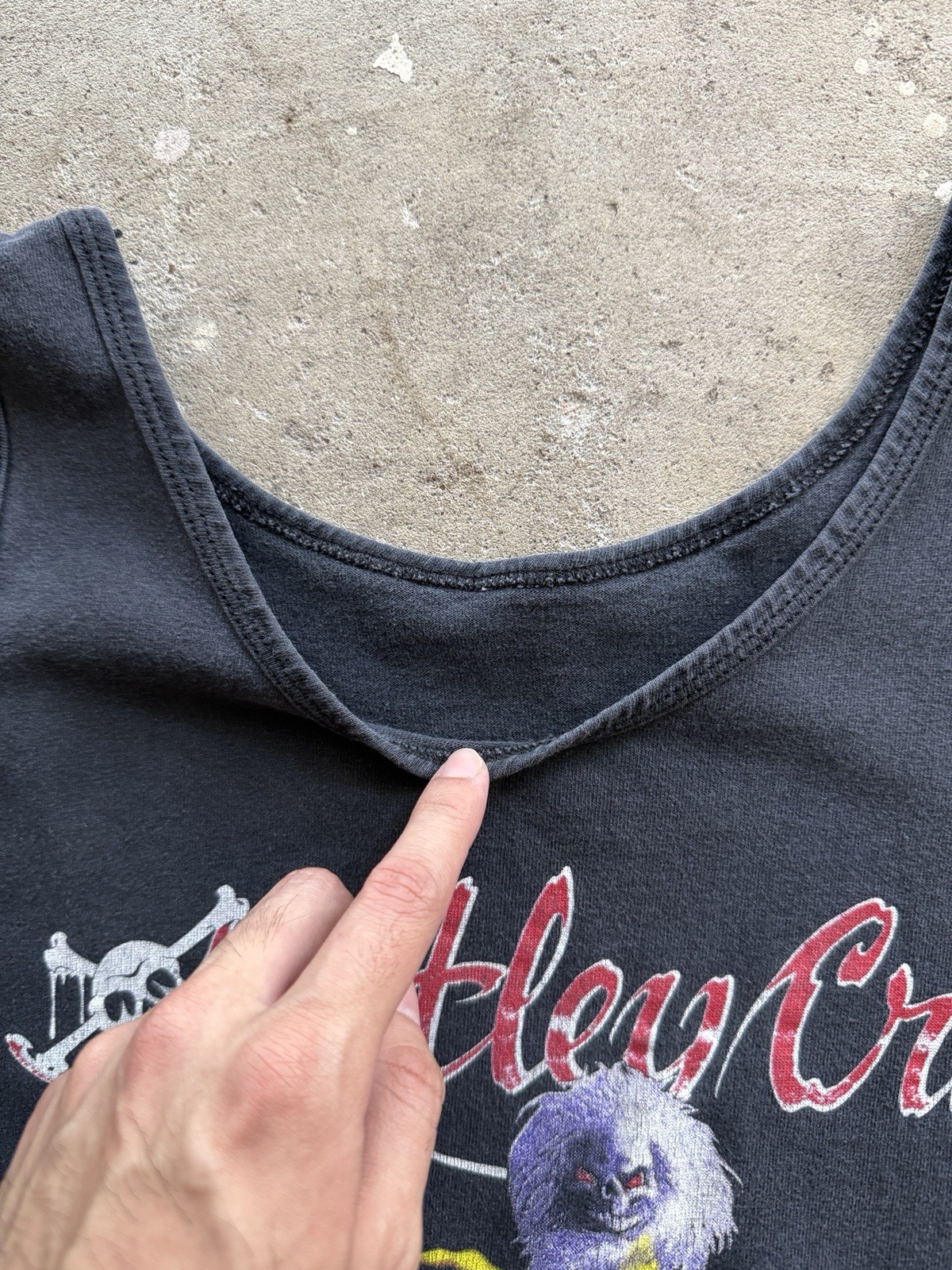 Vintage 80s/90s Motley Crue Without You Metal Band Tank Top Shirt Men’s Medium