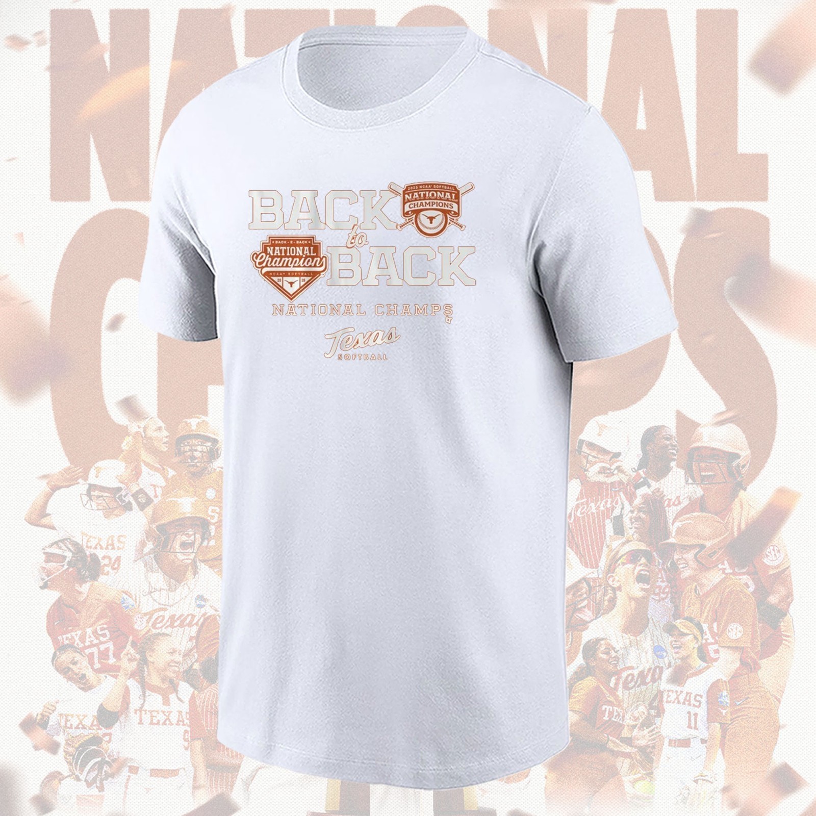 FREESHIP! Texas Longhorns Softball NCAA National Champions 2026 Gift For Fans