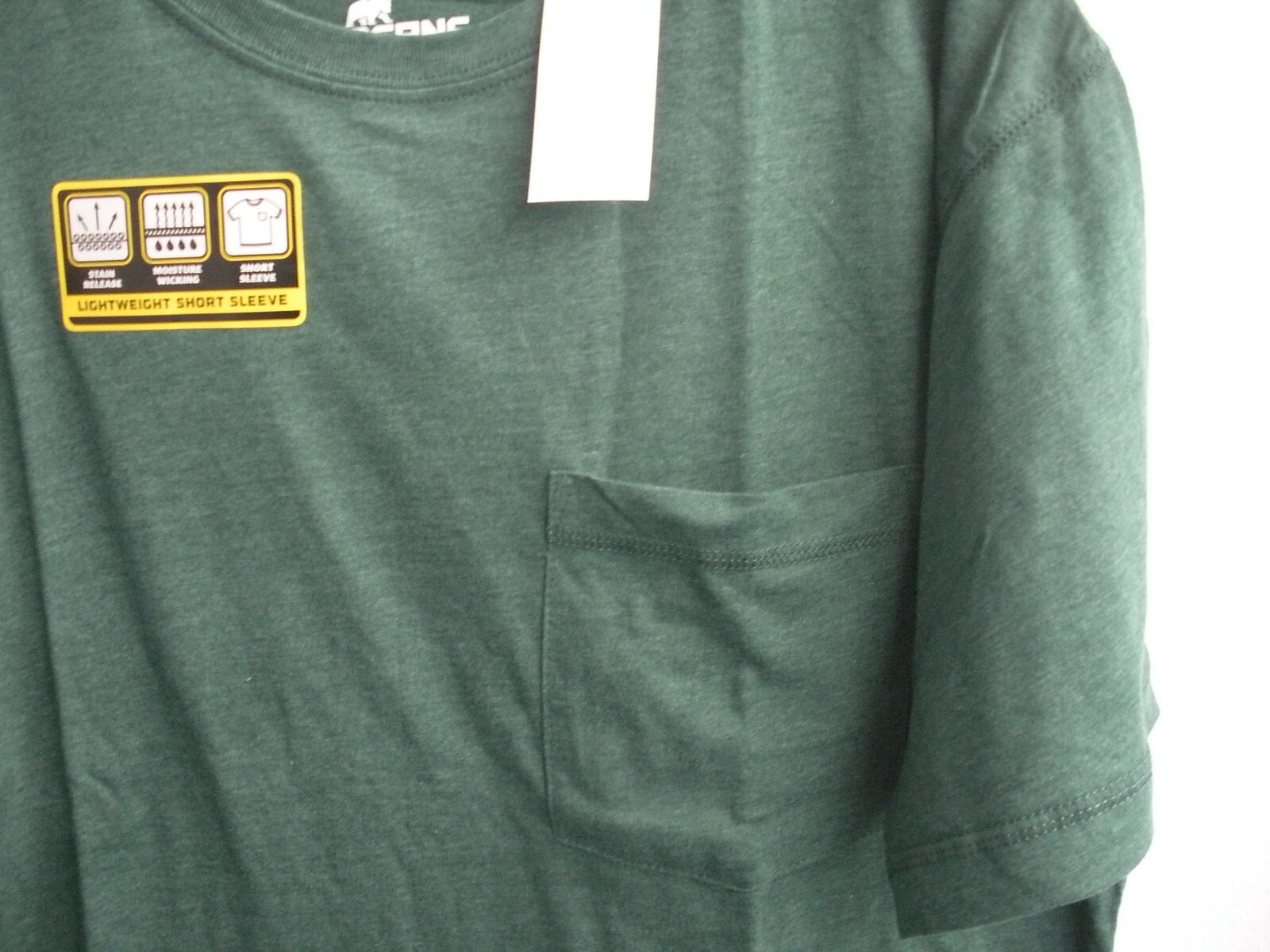 Berne Lightweight Performance Short Sleeve Pocket T-Shirt Berne BSM38 PN Pine