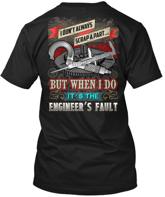 Machinist Past Buyers Exclusive T-Shirt Made in the USA Size S to 5XL