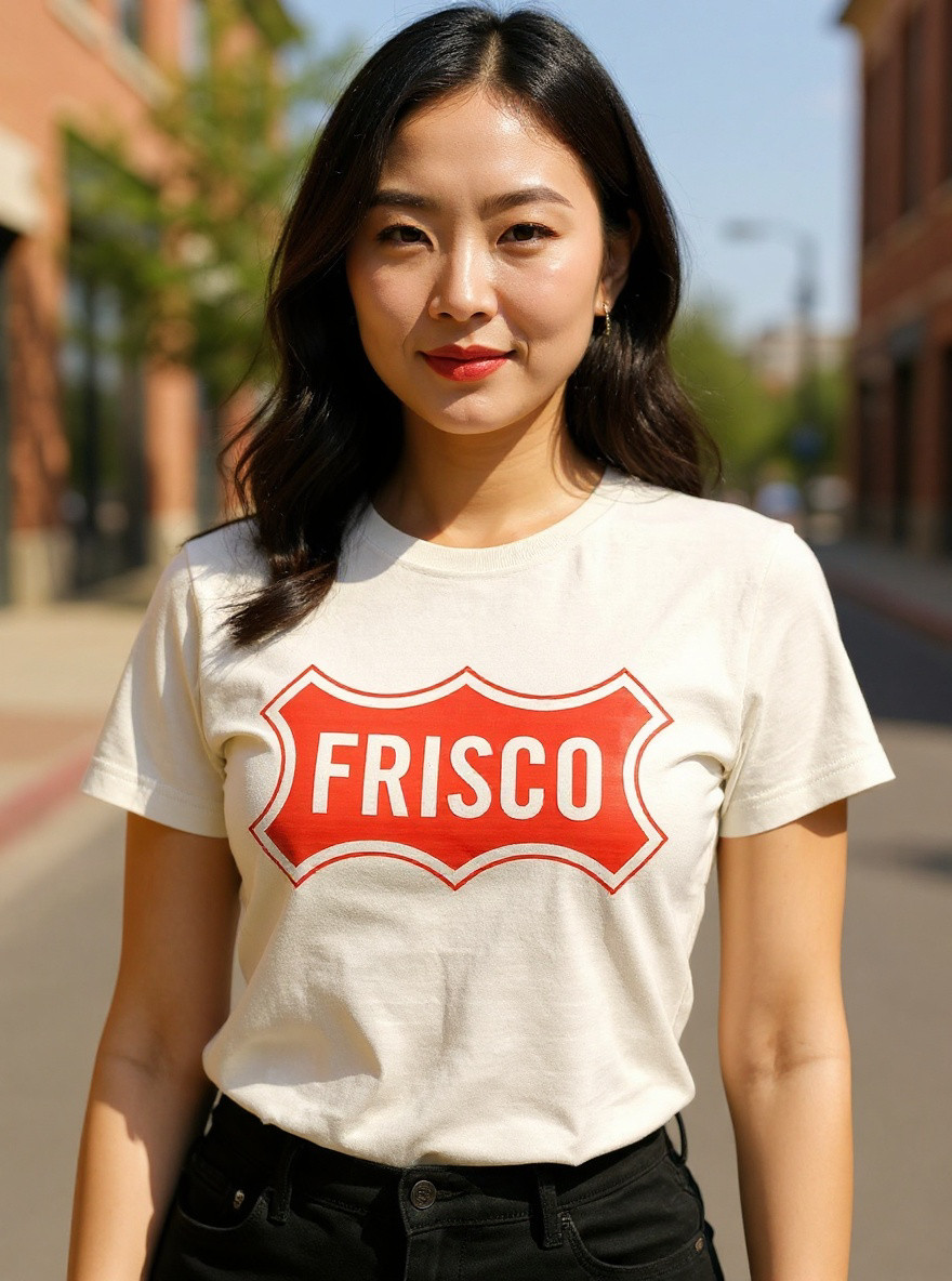Frisco Railway (St. Louis – San Francisco) railroad t shirts