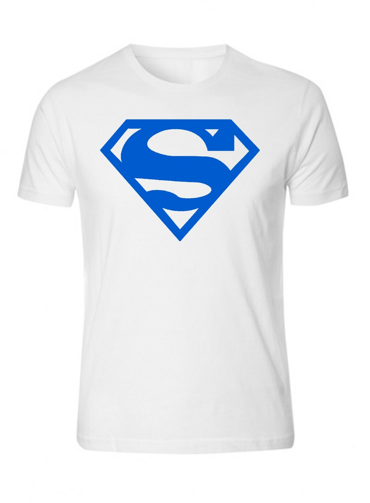 Superman Shirt Unisex White T-shirt Tee S – 5XL T-Shirt Tee