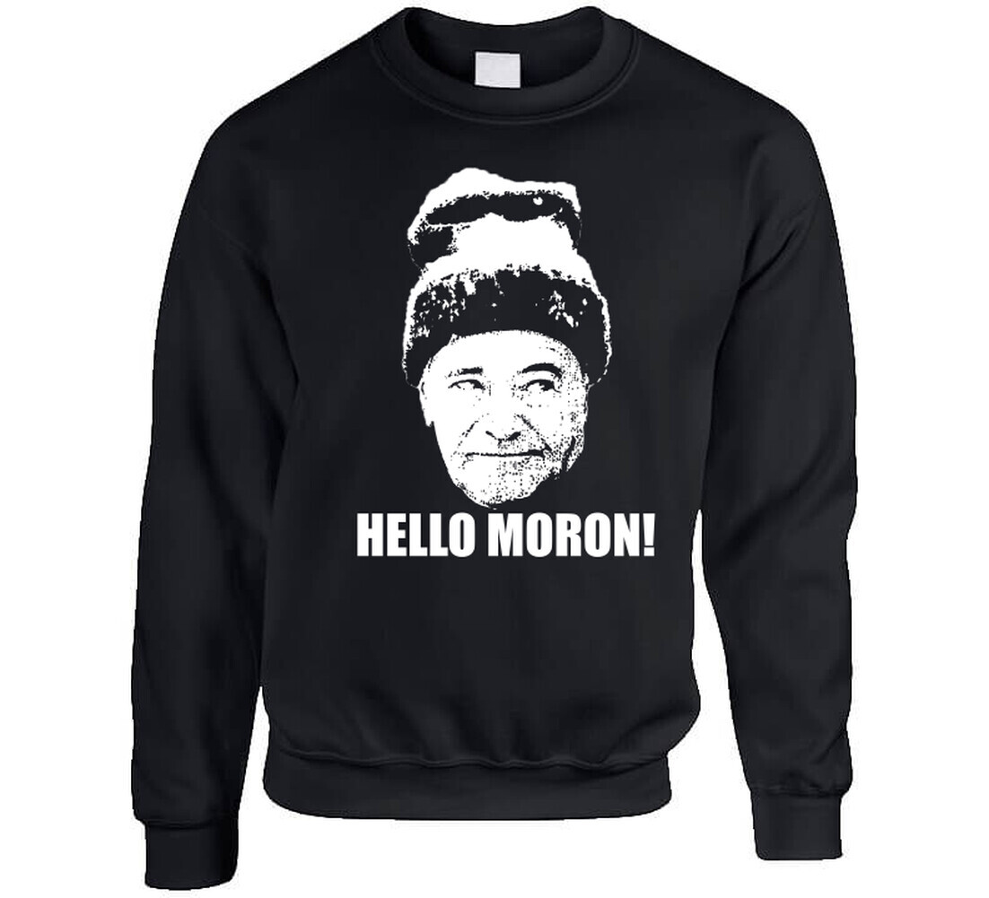Grumpy Old Men Movie Quote Hello Moron Fan Cool T Shirt