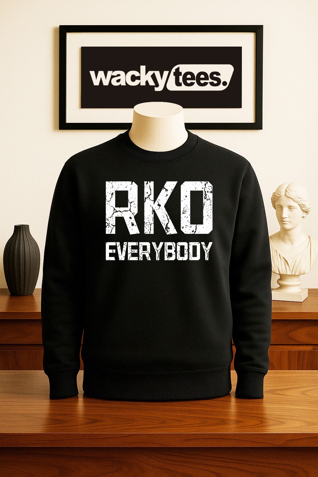 RKO Everybody Wrestling Finish Style Graphic Tee Shirt